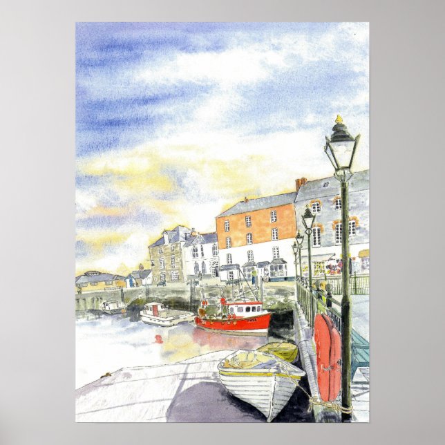 'Slipway'-Poster Poster (Vorne)