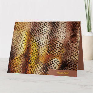 Slithering Chic Karte