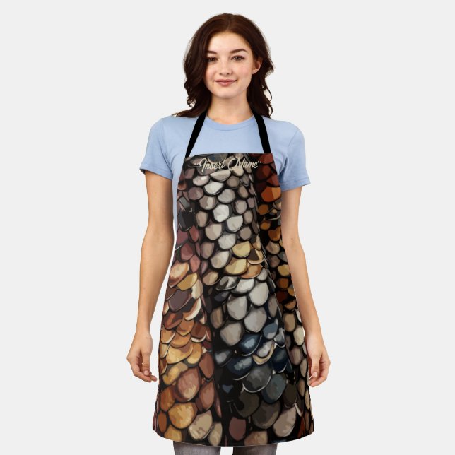 Slithering Chic Schürze (Getragen)