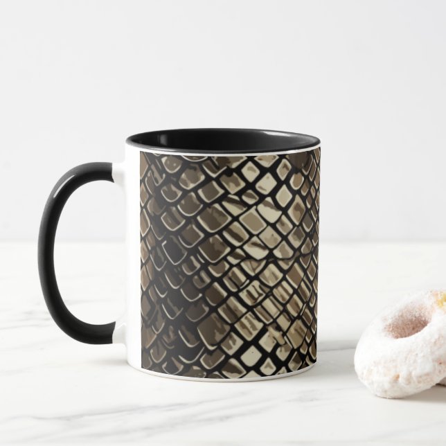 Slithering Chic-Tasse Tasse (Mit Donut)
