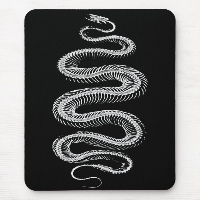Slithering Snake Skeleton Mousepad (Vorne)