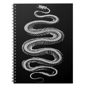 Slithering Snake Skeleton Notizblock