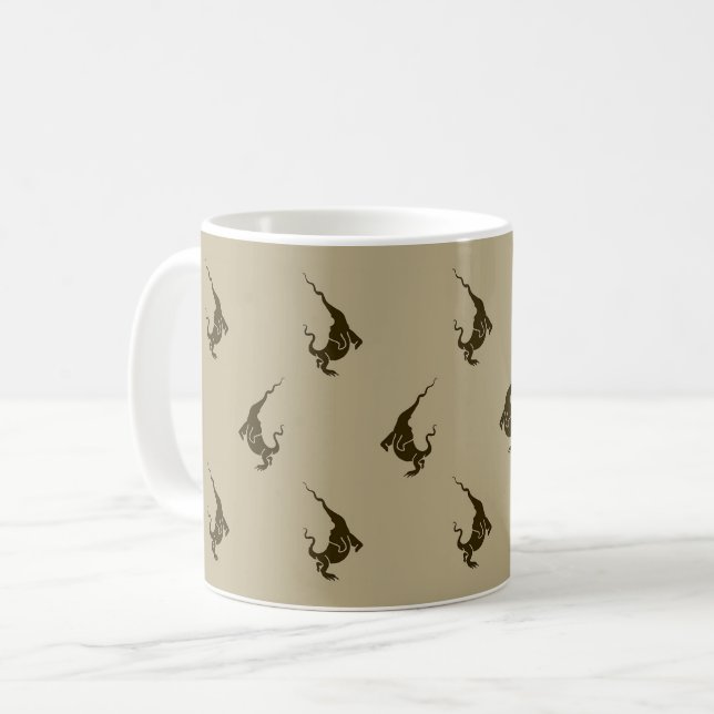 Slithy Toves Kaffeemaschine Tasse (Vorderseite Links)