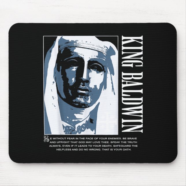 Sliver Mask King Baldwin Iv Meme The Leper King Wa Mousepad (Vorne)
