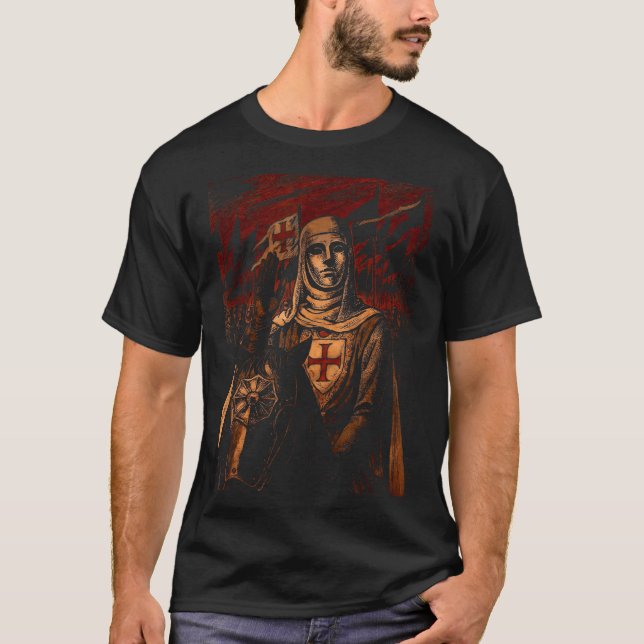 Sliver Mask King Baldwin Iv Meme The Leper King Wa T-Shirt (Vorderseite)