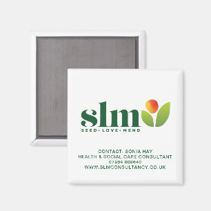 SLM CONSULTANCY Client Vielen Dank Magnet