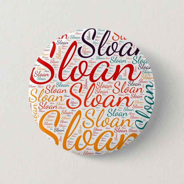 Sloan Button (Vorderseite)