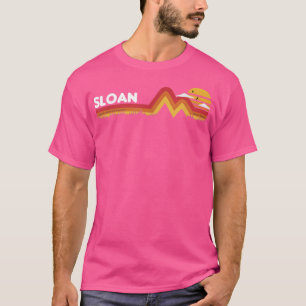 Sloan Funny Retro Vintag Sunset Sloan 80er 90s T-s T-Shirt
