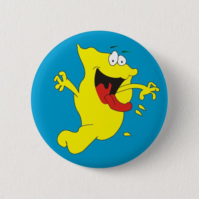 Slobbering Gespenst Button (Vorderseite)