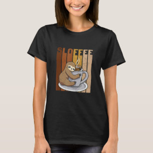 Sloffee Drinker Sloth T-Shirt