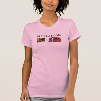 Slogan-Behälter der Damen-Blues411 T-Shirt
