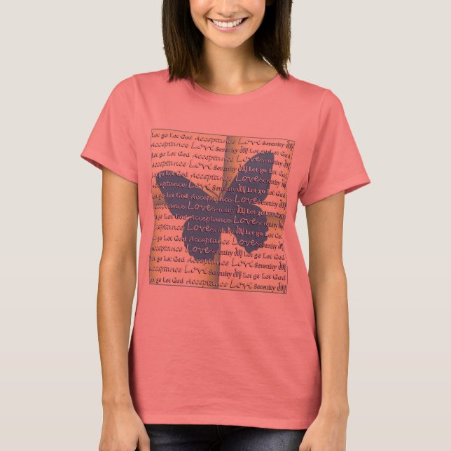 Slogan Butterfly T-Shirt (Vorderseite)