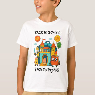 Slogan für das Königreich "Back-to-School": T-Shirt
