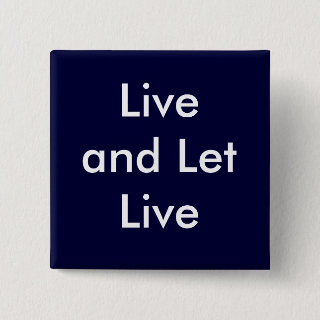 Slogan, OM, Alanon Button (Vorderseite)