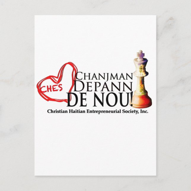 Slogan Postkarte (Vorderseite)