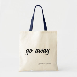 Slogan-Taschen-Tasche gehen weg Tragetasche