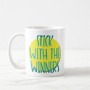 Slogan-Tasse der Gewinner-Erholung Kaffeetasse