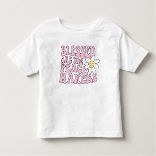 Slogan von Daisy and Peace Makers Kleinkind T-shirt