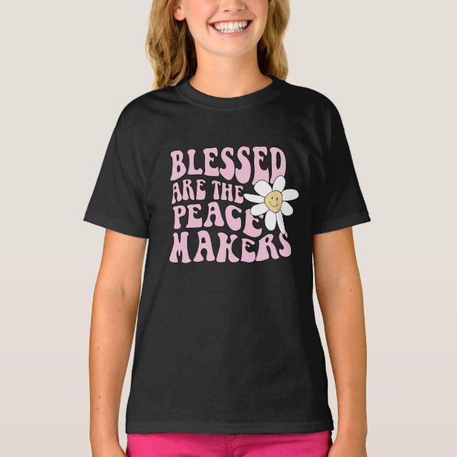 Slogan von Daisy and Peace Makers T-Shirt (Vorderseite)