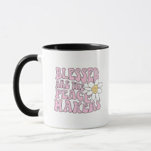 Slogan von Daisy and Peace Makers Tasse