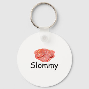 Slommy Salami Meme Gen Z falsch geschrieben Witz S Schlüsselanhänger