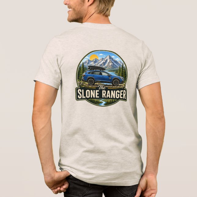 Slone Ranger Tri-Blend T-Shirt Shirt (Rückseite)