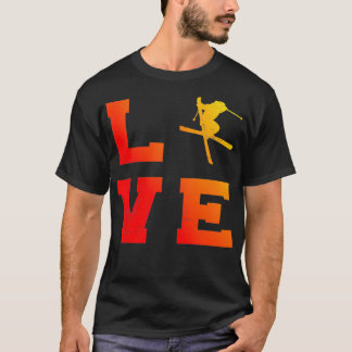 Slopestyle Ski Jumping Freestyle Ski Freestyle T-Shirt