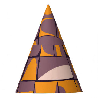 Sloppy Geometrie: Vintages Muster Partyhütchen