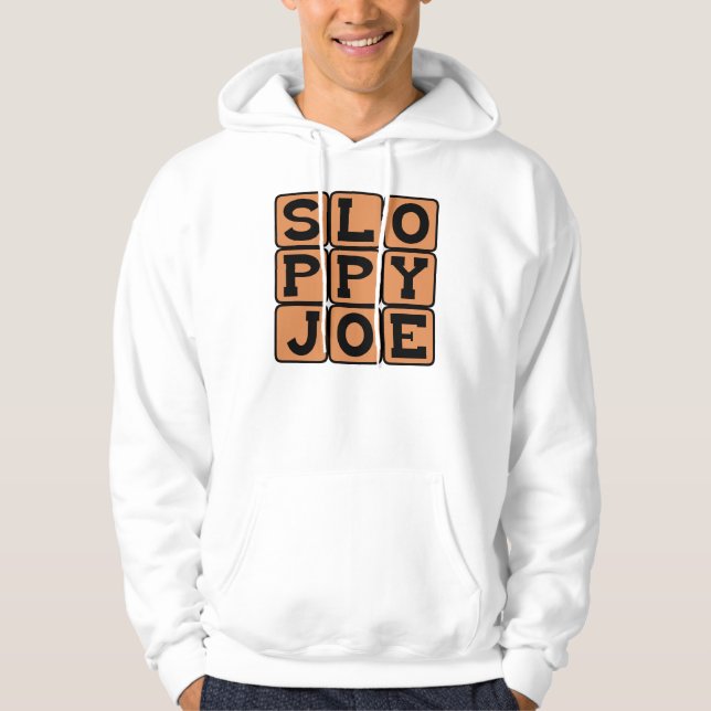 Sloppy Joe, Comfort Food Sandwich Hoodie (Vorderseite)