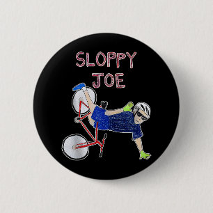 Sloppy Joe Funny Biden Sloppy Joe Biden Funny Usa Button