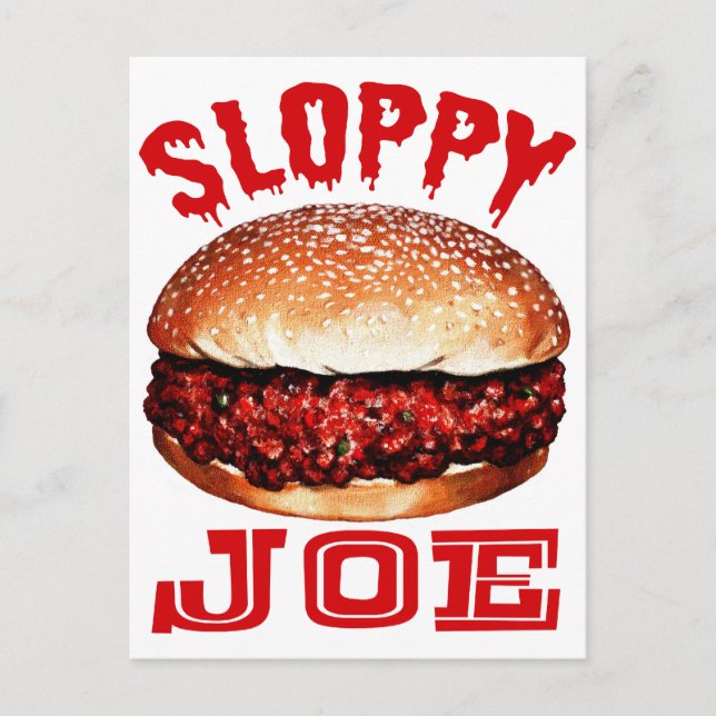 Sloppy Joe Postkarte (Vorderseite)