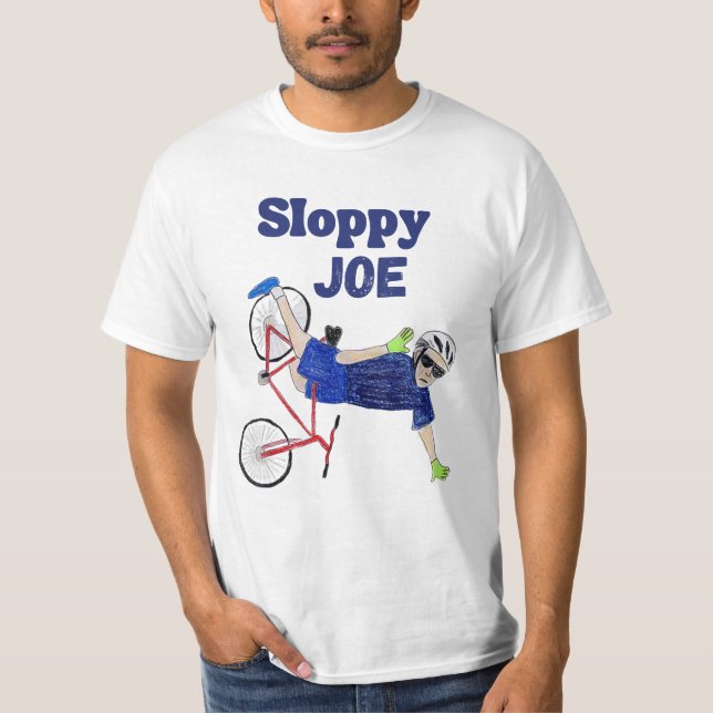 Sloppy Joe Tee Running The Country Is Like Riding (Vorderseite)