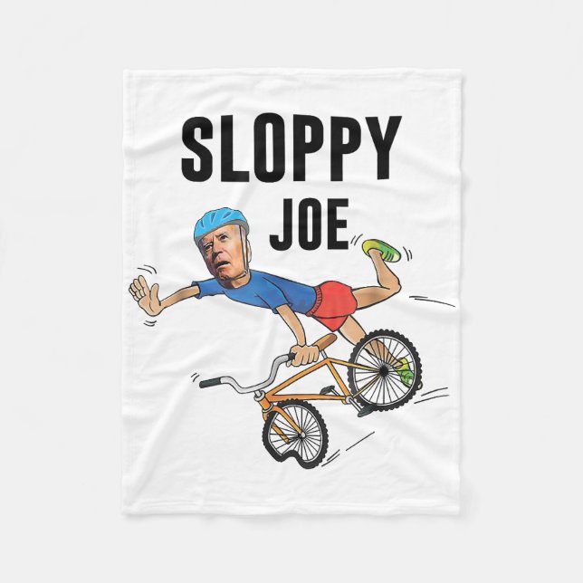 Sloppy Joe Tee Running The Country Is Like Riding Fleecedecke (Vorderseite)