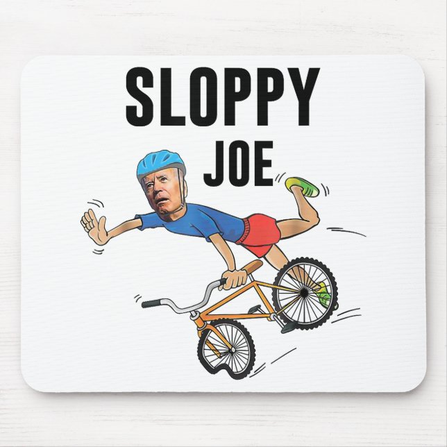 Sloppy Joe Tee Running The Country Is Like Riding Mousepad (Vorne)