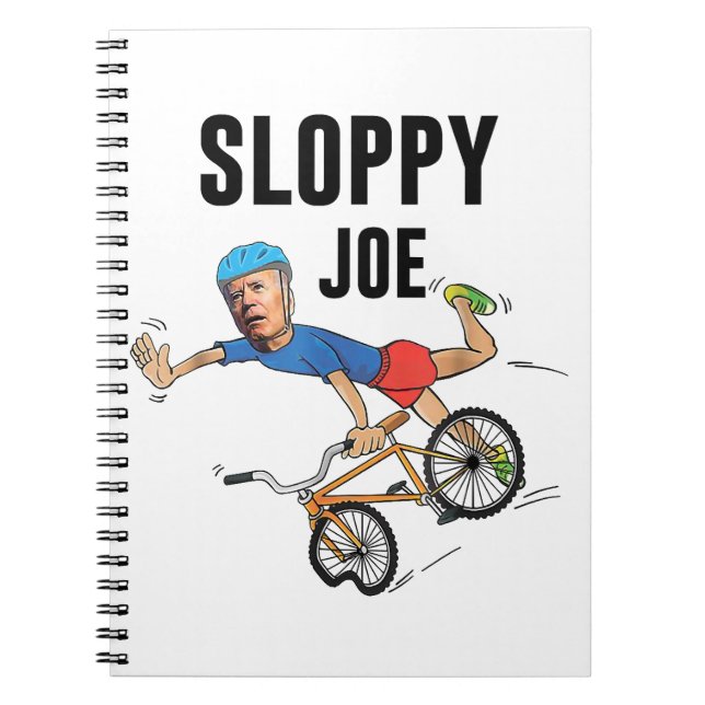 Sloppy Joe Tee Running The Country Is Like Riding Notizblock (Vorderseite)
