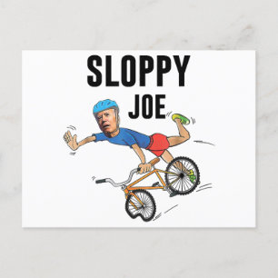 Sloppy Joe Tee Running The Country Is Like Riding Postkarte