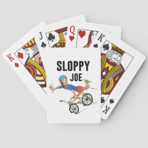 Sloppy Joe Tee Running The Country Is Like Riding Spielkarten