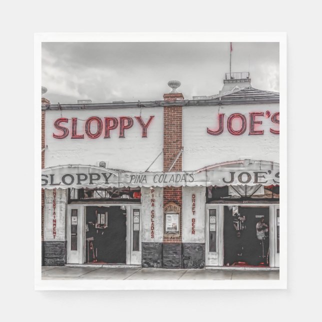Sloppy Joe's Key West Napkins Serviette (Vorderseite)