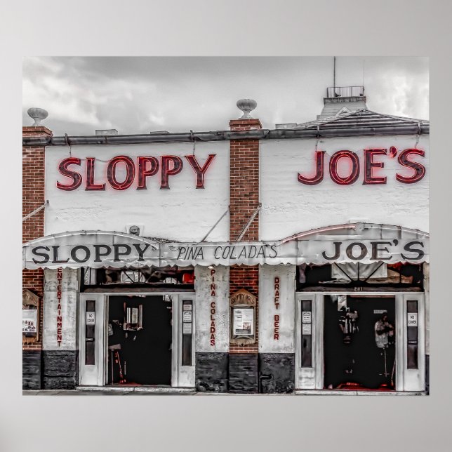 Sloppy Joe's Key West Poster (Vorne)