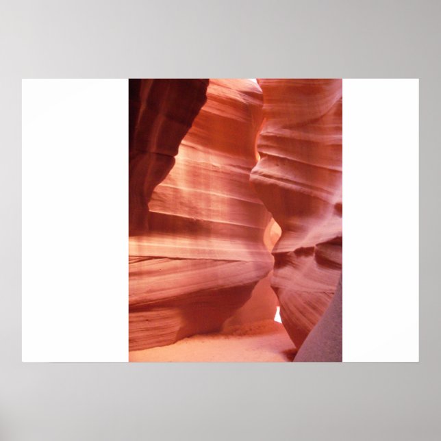 Slot Canyon, Antelope Canyon Poster (Vorne)