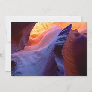Slot Canyon Landschaft Karte