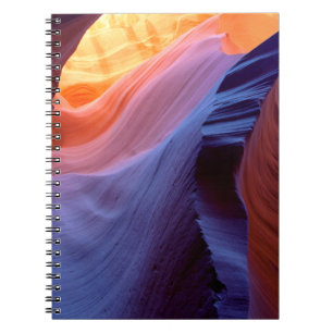 Slot Canyon Landschaft Notizblock
