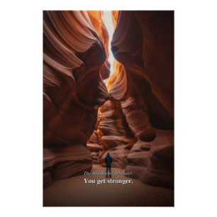 Slot Canyon Motivationsaussage Poster