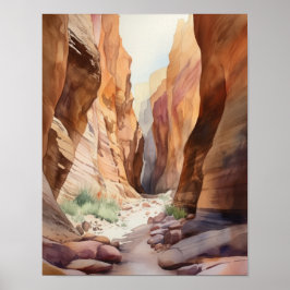 Slot Canyons Utah Landschaft Art Printing Poster