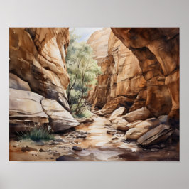 Slot Canyons Utah Landschaft Art Printing Poster