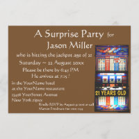 Slot Machine Jackpot 21. Geburtstag