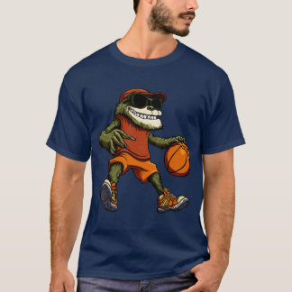 Slotbasketballspieler / Basketballschläger T - Shi T-Shirt