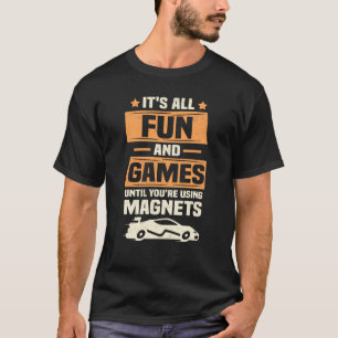 Slotcar Racetrack & Slot Car Rennen T-Shirt