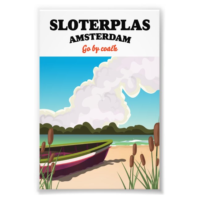 Sloterplas Amsterdam Canvas Print Fotodruck (Vorne)