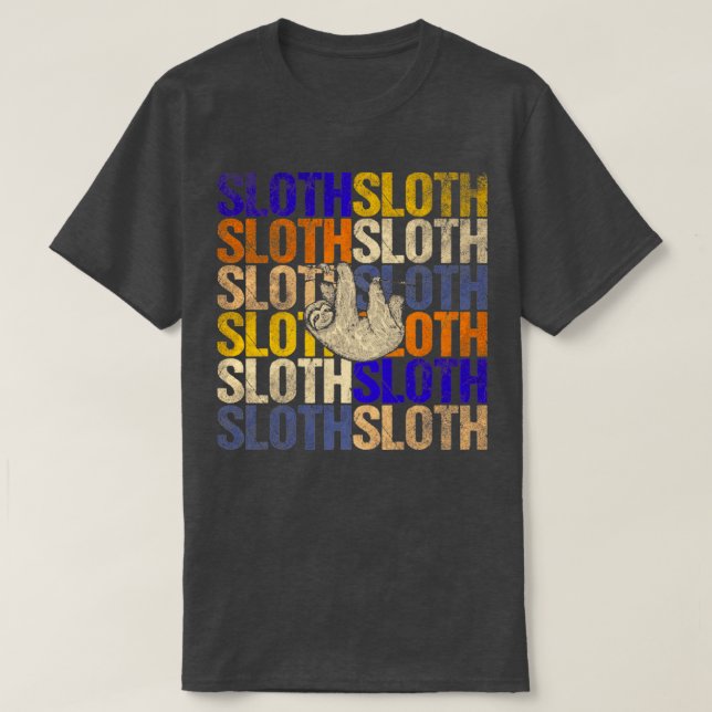 Sloth4 T-Shirt (Design vorne)